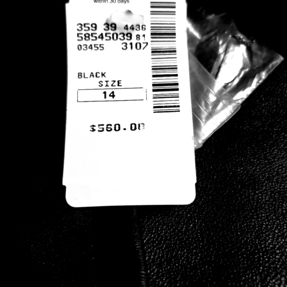 Anne Klein II 100% Leather Double Breasted Jacket size 14 new with tags - Picture 8 of 9